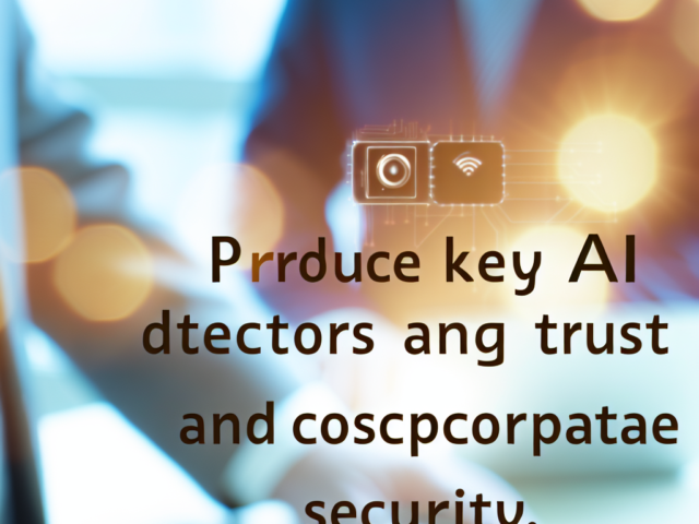 Detectores de IA clave para la confianza y seguridad empresarial