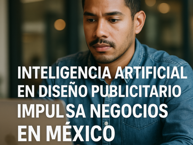 Inteligencia Artificial en diseño publicitario impulsa negocios en México