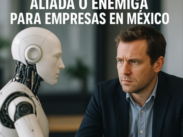 Inteligencia artificial aliada o enemiga para empresas en México