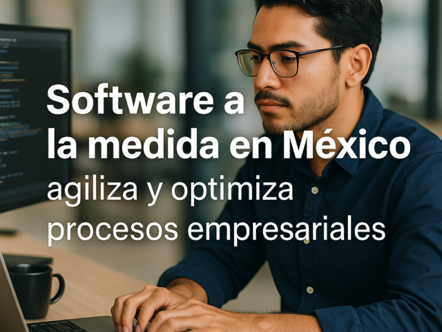 Software a la medida en México agiliza y optimiza procesos empresariales