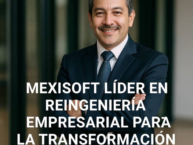 Mexisoft líder en reingeniería empresarial para la transformación digital